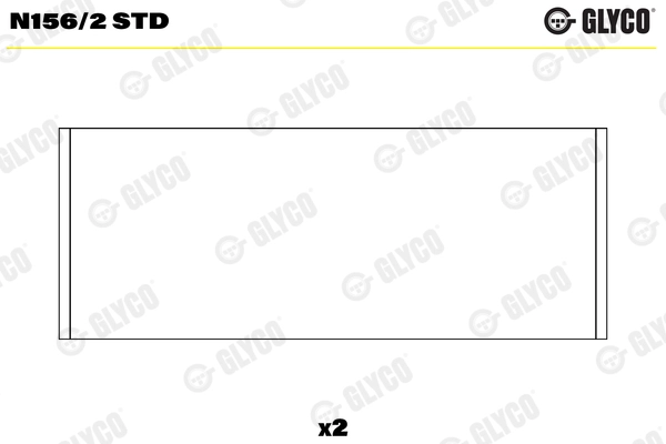 N156/2 STD GLYCO Подшипник распредвала (фото 1)