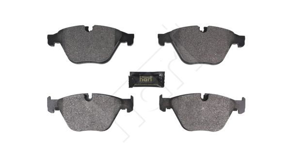 256 955 Hart Комплект тормозных колодок, дисковый тормоз (фото 1)