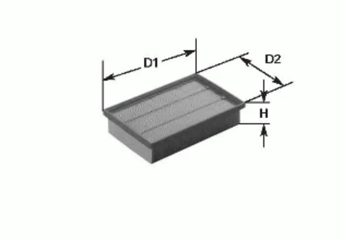 MA1015 CLEAN FILTERS Воздушный фильтр (фото 2)