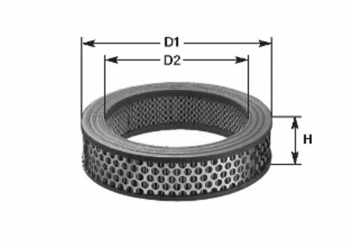 MA 684 CLEAN FILTERS Воздушный фильтр (фото 1)