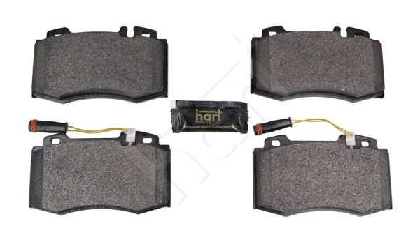261 858 Hart Комплект тормозных колодок, дисковый тормоз (фото 1)