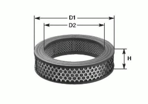 MA1326 CLEAN FILTERS Воздушный фильтр (фото 2)