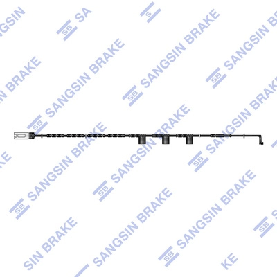 SWS1408 HIQ Сигнализатор, износ тормозных колодок (фото 1)