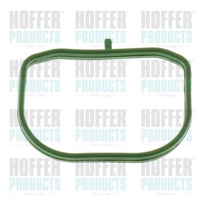 016211 HOFFER Прокладка, впускной коллектор (фото 1)