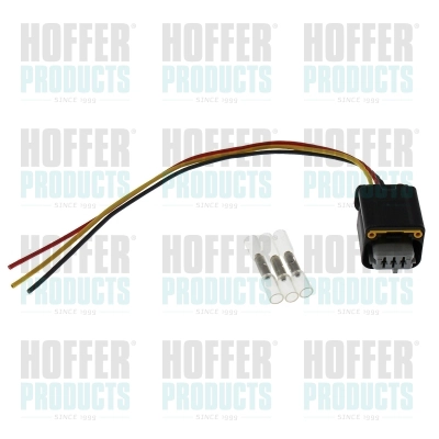 25535 HOFFER Ремонтный комплект кабеля, датчик положения коленчат. вала (фото 1)