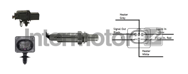 65145 INTERMOTOR Лямбда-зонд (фото 1)
