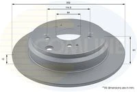 ADC0561 COMLINE Тормозной диск (фото 2)