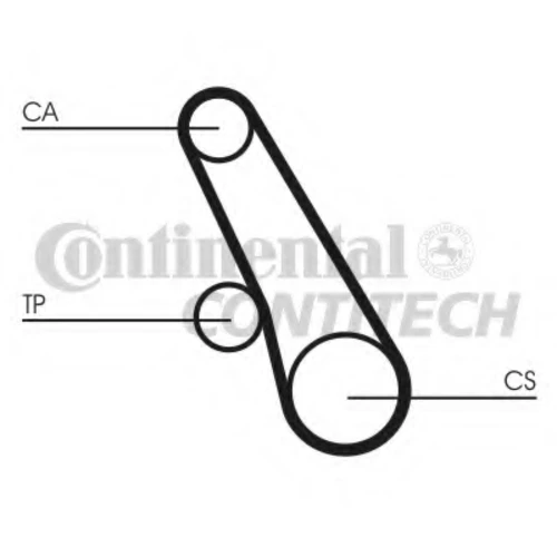 CT991K1 CONTITECH Комплект ремня ГРМ (фото 3)
