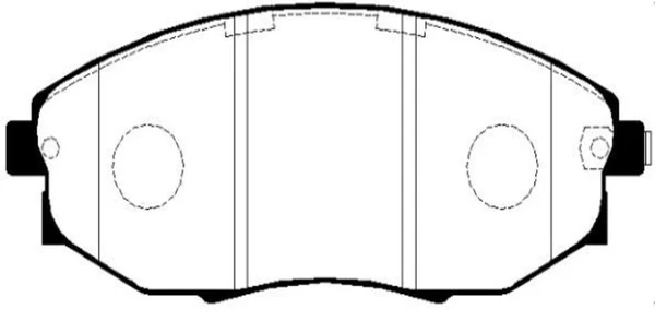 CKKD-15 CTR Комплект тормозных колодок, дисковый тормоз (фото 1)