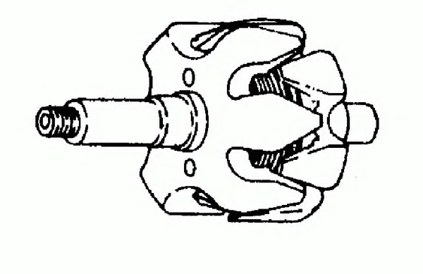10467263 DELCO REMY Ротор генератора (фото 1)