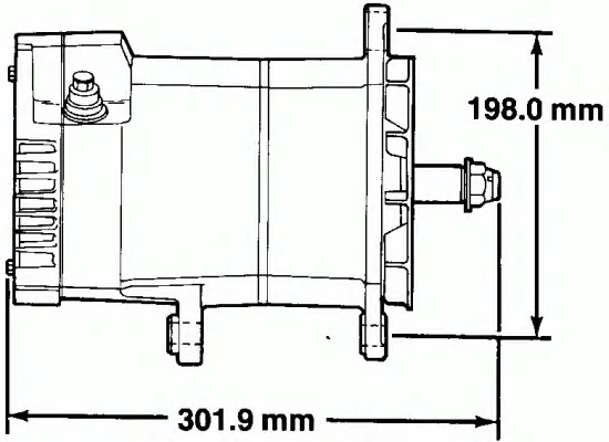 1117229 DELCO REMY Генератор (фото 2)