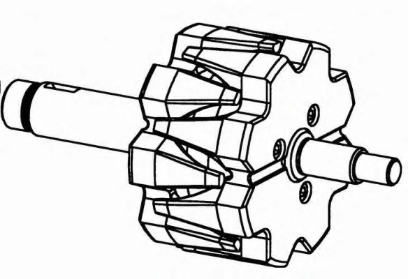 19025546 DELCO REMY Ротор генератора (фото 1)