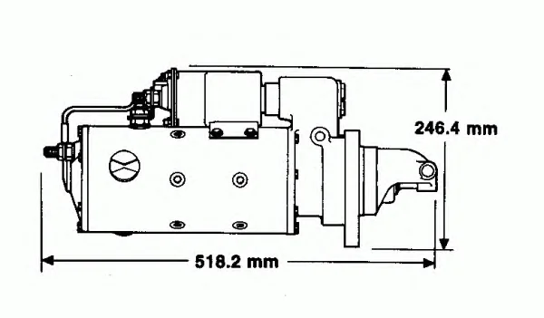 1993708 DELCO REMY Стартер (фото 2)