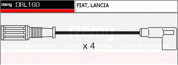 DRL160 DELCO REMY Высоковольтные провода (комплект проводов зажигания) (фото 1)