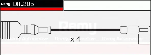 DRL385 DELCO REMY Высоковольтные провода (комплект проводов зажигания) (фото 1)
