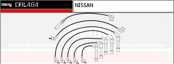 DRL464 DELCO REMY Высоковольтные провода (комплект проводов зажигания) (фото 1)