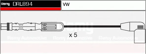 DRL894 DELCO REMY Высоковольтные провода (комплект проводов зажигания) (фото 1)