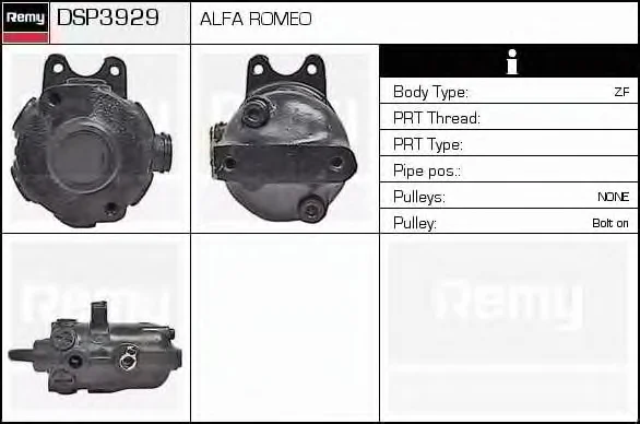 DSP3929 DELCO REMY Гидроусилитель руля (насос гидроусилителя) (фото 1)