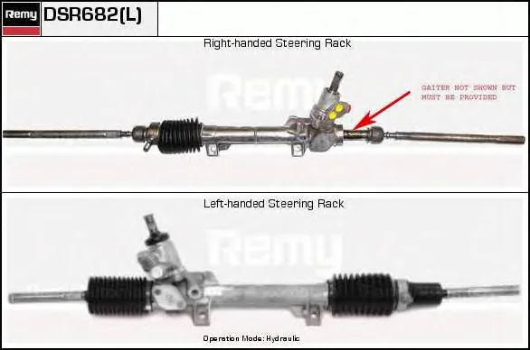 DSR682L DELCO REMY Рулевая рейка (фото 1)