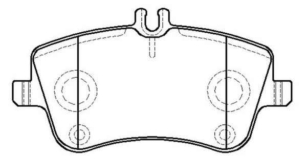 CKBZ-10 CTR Комплект тормозных колодок, дисковый тормоз (фото 1)