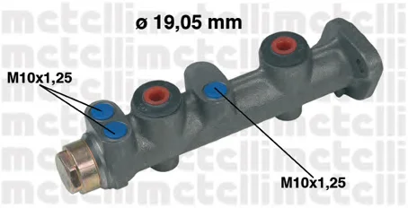 05-0023 METELLI Главный тормозной цилиндр (фото 1)