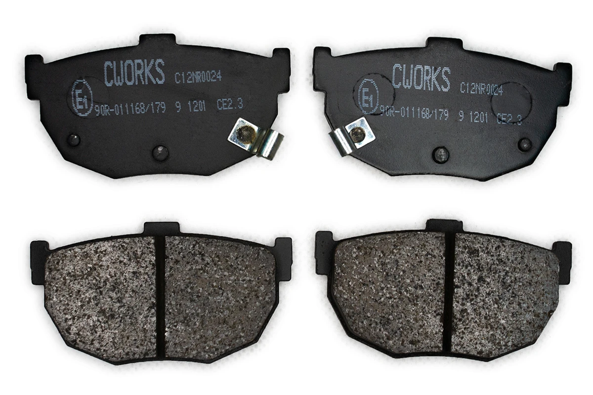 C12NR0024 CWORKS Комплект тормозных колодок, дисковый тормоз (фото 2)