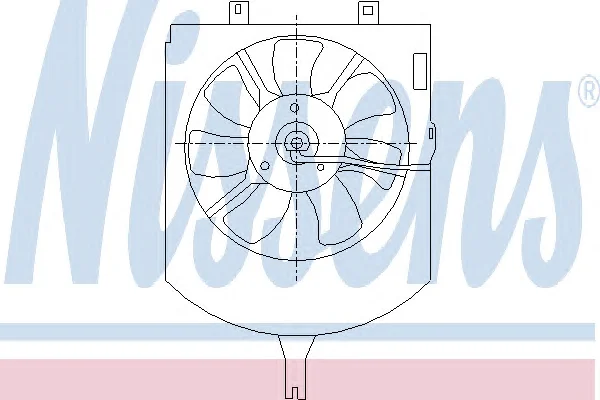 85407 NISSENS Вентилятор охлаждения радиатора (фото 1)