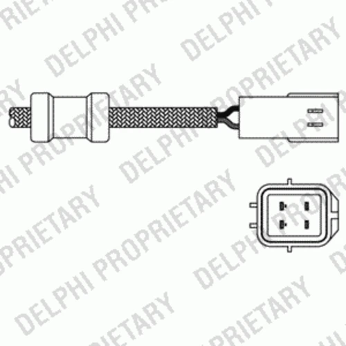 ES20037-12B1 DELPHI Лямбда-зонд (фото 2)