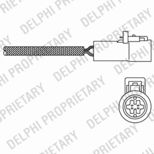 ES20151-12B1 DELPHI Лямбда-зонд (фото 2)