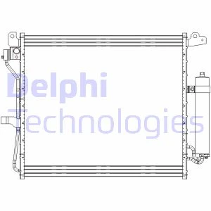 CF20228 DELPHI Конденсатор, кондиционер (фото 1)