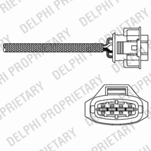 ES20282-12B1 DELPHI Лямбда-зонд (фото 2)