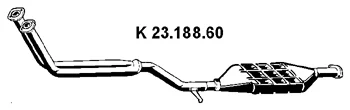 23.188.60 EBERSPÄCHER Катализатор для переоборудования (фото 1)