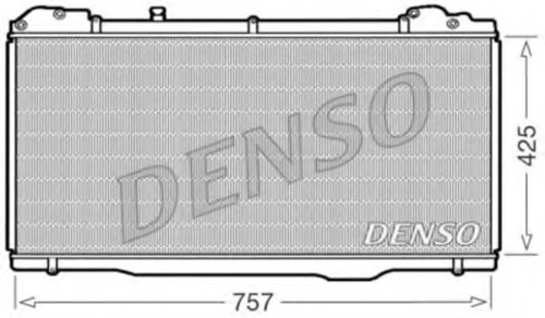 DRM23023 DENSO Радиатор, охлаждение двигателя (фото 2)
