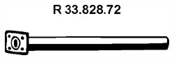 33.828.72 EBERSPÄCHER Труба глушителя (фото 1)