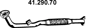 41.290.70 EBERSPÄCHER Труба глушителя (фото 1)