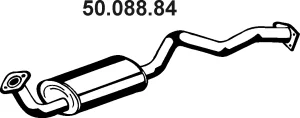 50.088.84 EBERSPÄCHER Глушитель выхлопных газов средний/конечный/задняя банка (фото 1)