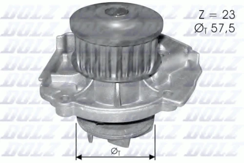 S219 DOLZ Водяной насос, охлаждение двигателя (фото 2)