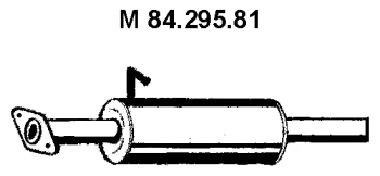 84.295.81 EBERSPÄCHER Глушитель (фото 1)