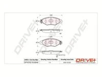 DP1010.10.0844 Dr!ve+ Комплект тормозных колодок, дисковый тормоз (фото 2)
