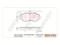DP1010.10.0905 Dr!ve+ Комплект тормозных колодок, дисковый тормоз (фото 2)