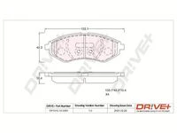 DP1010.10.0051 Dr!ve+ Комплект тормозных колодок, дисковый тормоз (фото 2)