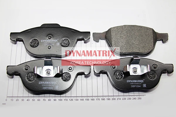 DBP1594 DYNAMAX Комплект колодок для дисковых тормозов (фото 1)