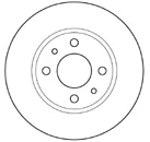 15027 MAPCO Тормозной диск (фото 1)
