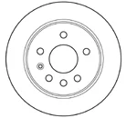 15751 MAPCO Тормозной диск (фото 1)