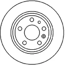 15998 MAPCO Тормозной диск (фото 1)