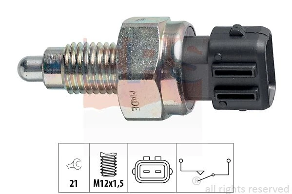 1.860.125 EPS Выключатель, фара заднего хода (фото 3)