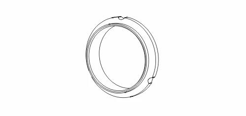 497473 ERNST Уплотнительное кольцо, труба выхлопного газа (фото 2)