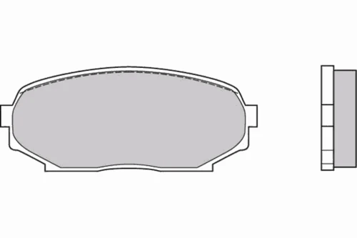12-0515 E.T.F. Комплект тормозных колодок, дисковый тормоз (фото 2)