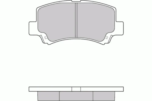 12-0894 E.T.F. Комплект тормозных колодок, дисковый тормоз (фото 2)