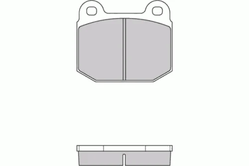 12-0085 E.T.F. Комплект тормозных колодок, дисковый тормоз (фото 2)